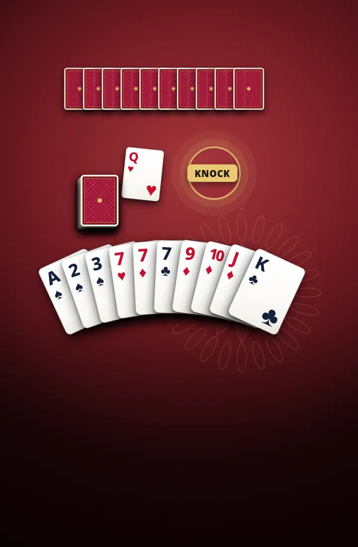 Gin Rummy: इस खेल के रंगों वाली टेबल पर पत्ते