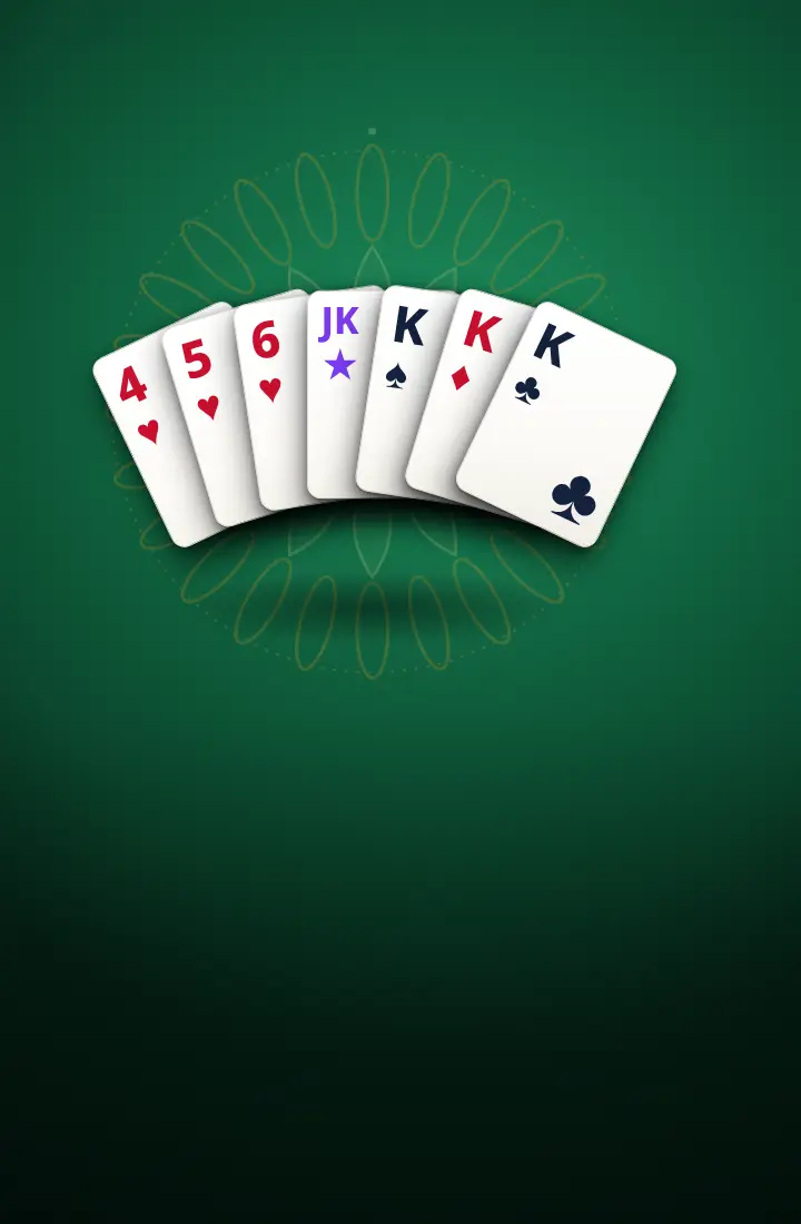 Points Rummy: इस खेल के रंगों वाली टेबल पर पत्ते