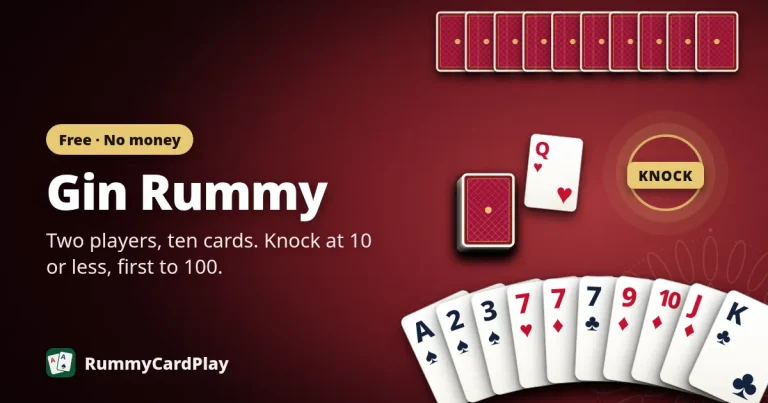Play Rummy Online Free: 6 Games, No Money, No Download